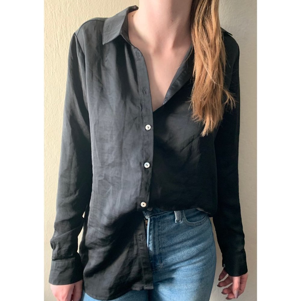 Silence + Noise Button Down